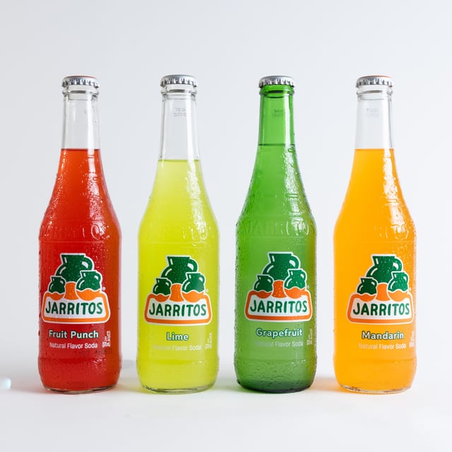 Jarritos Natural Flavor Soda.