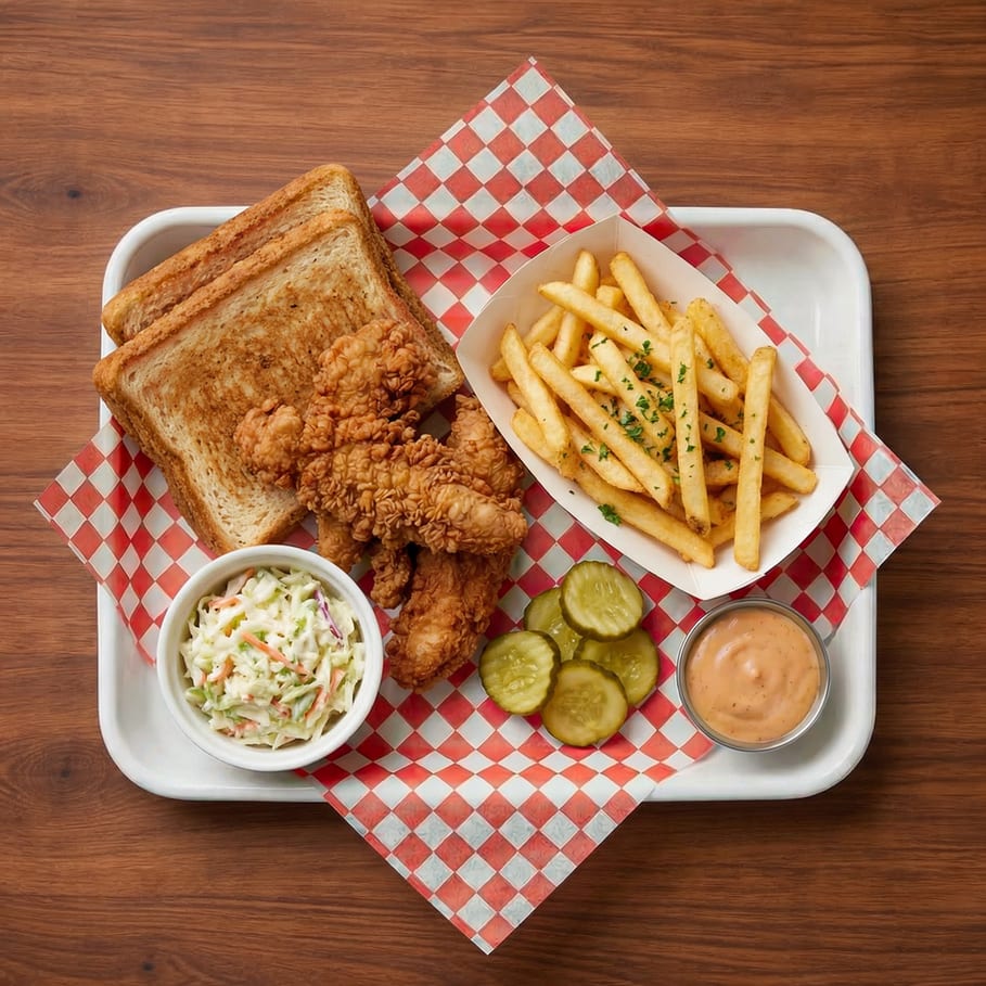 Nashville Chicken Plate.